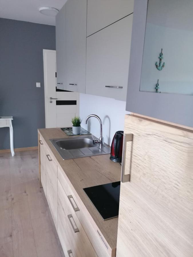 Morze Kolobrzeg Basen Kryty Lägenhet Exteriör bild