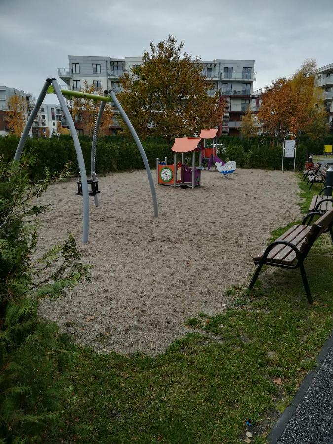 Morze Kolobrzeg Basen Kryty Lägenhet Exteriör bild